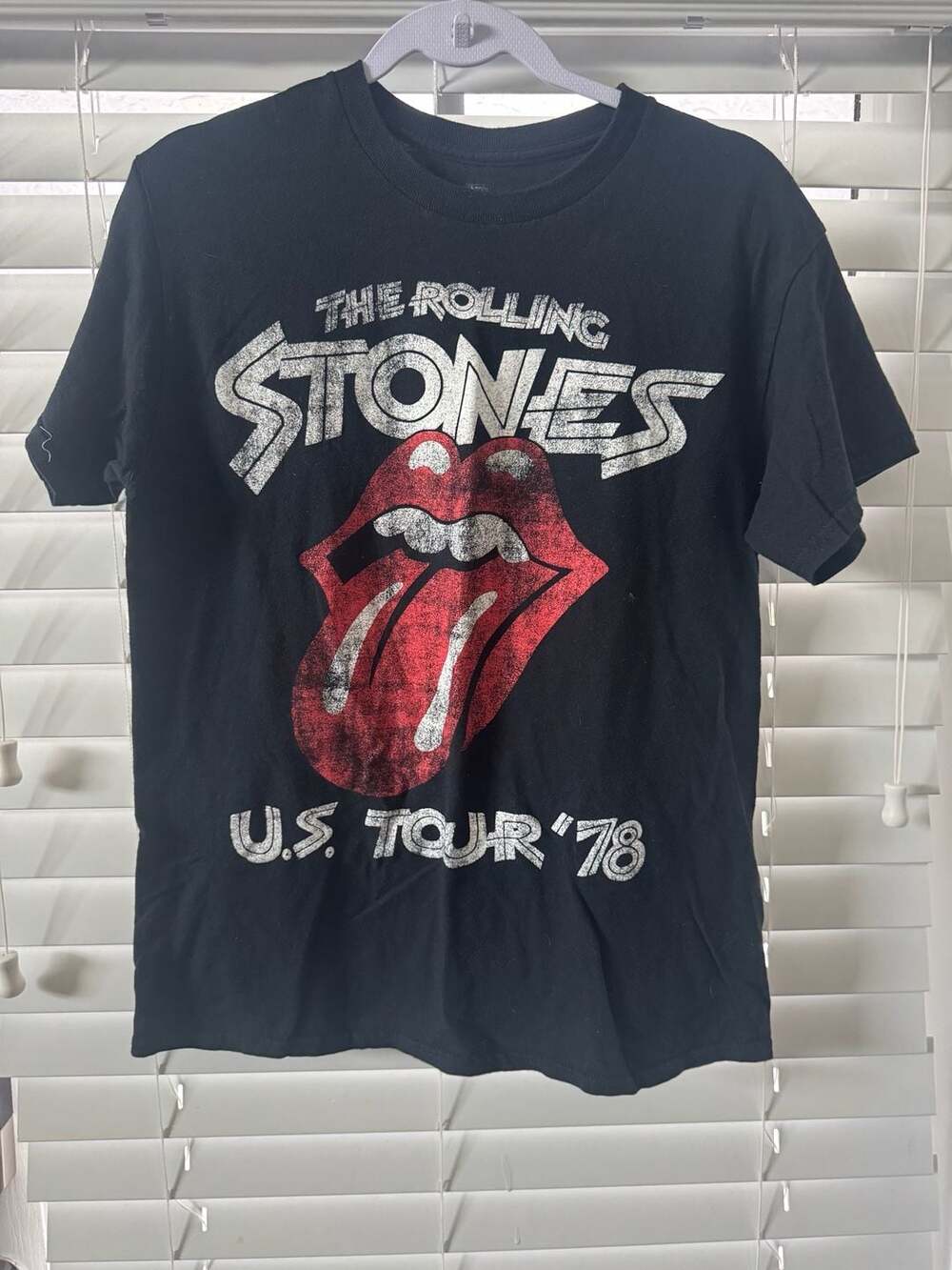 The Rolling Stones U.S. Tour '78 Graphic T-Shirt Size M